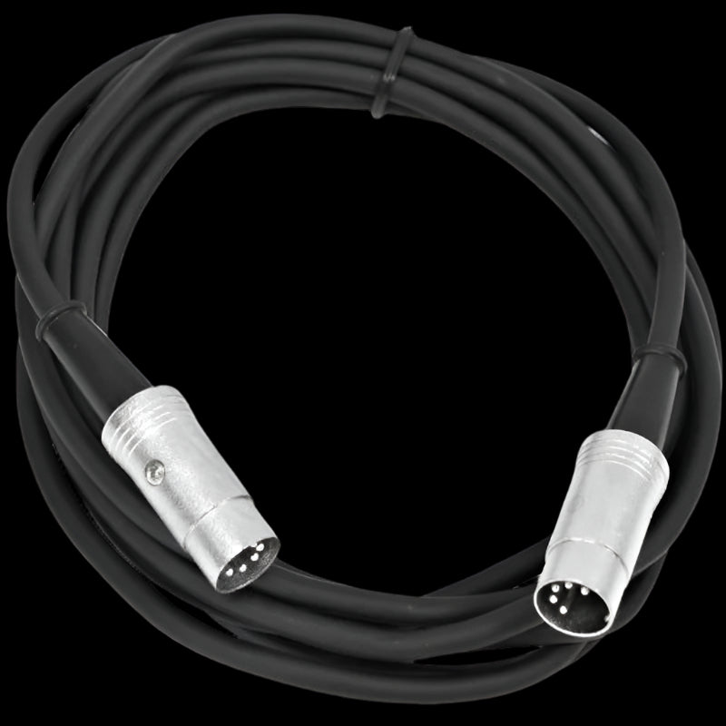 - SAMIDI10-10 Foot MIDI to MIDI Connect Cable - MIDI Interconnect Cable 10 Feet