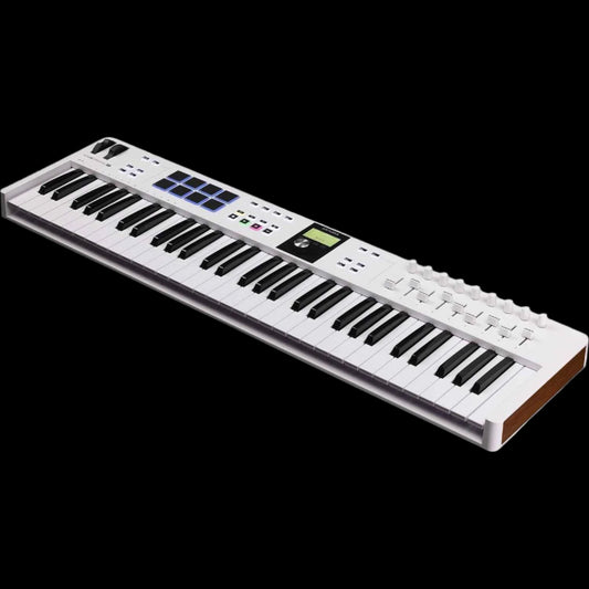 Keylab Essential Mk3 — 61 Key USB MIDI Keyboard Controller with Analog Lab V Software Included