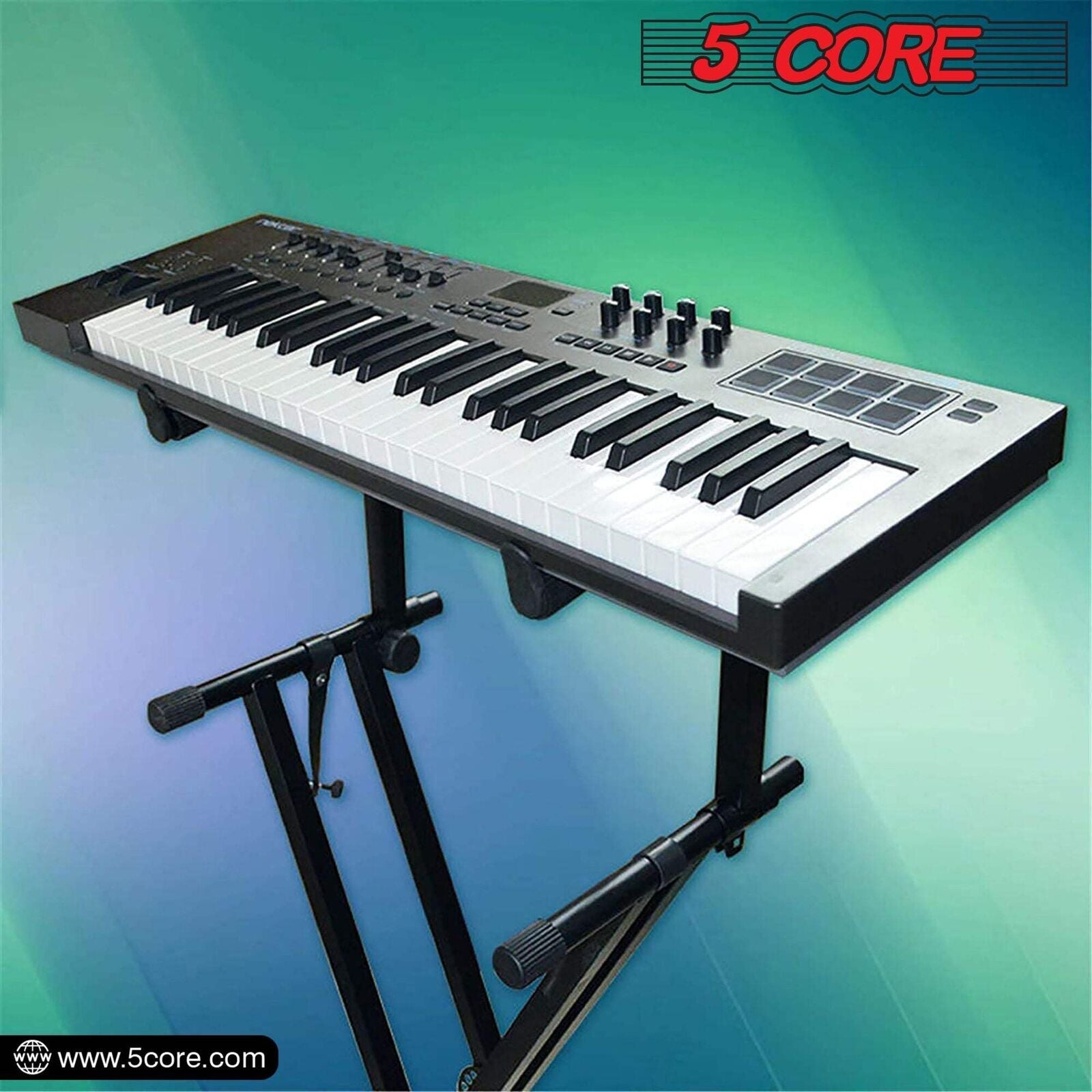 5 Core 2 Tier Keyboard Stand Extension Adapter Adjustable Width 2Nd Tier X-Style