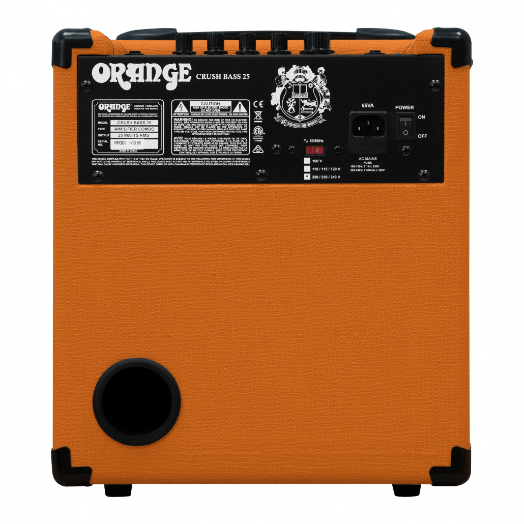 Orange Crush Bass 25 - 25W 1X8 Bass Combo Amp