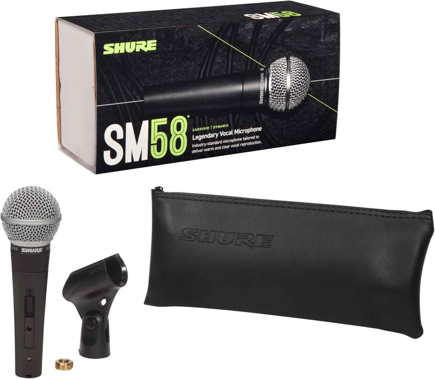 Shure SM58 Pro XLR Dynamic Microphone W/ On/Off Switch