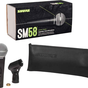 Shure SM58 Pro XLR Dynamic Microphone W/ On/Off Switch