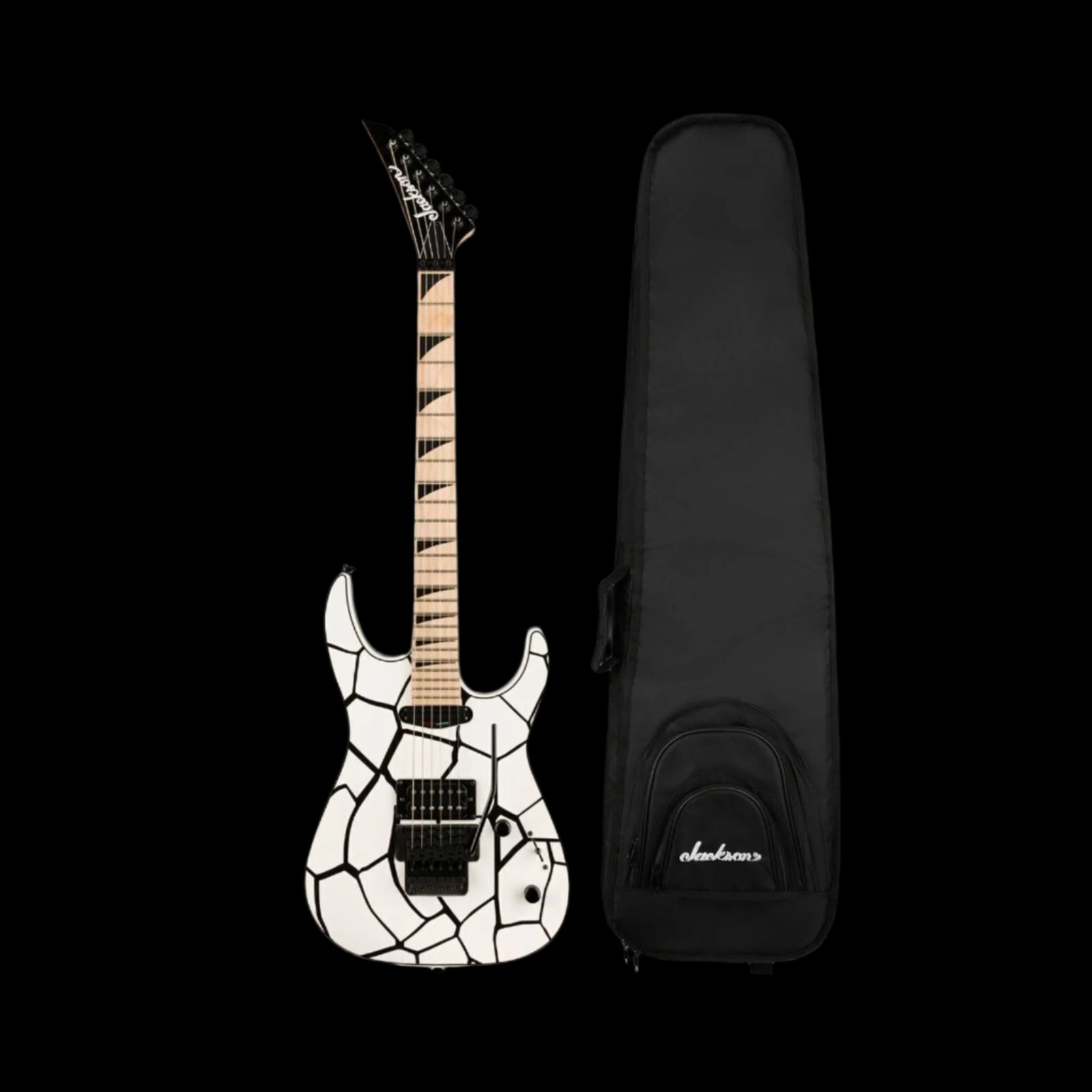 Jackson X Series Dinky DK1A DX Electric Guitar White with Gig Bag Bundle