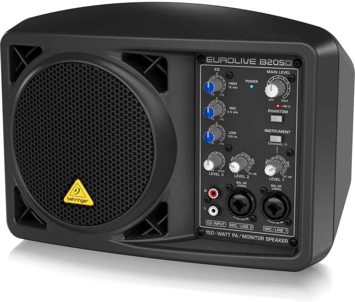 Eurolive B205D 150W 5.25 Inch Powered Monitor Speaker