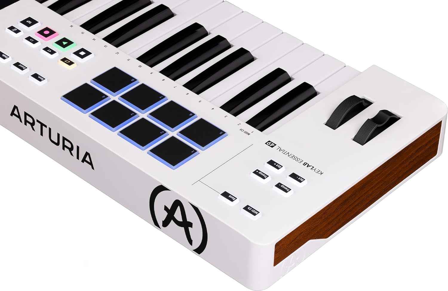 Keylab Essential Mk3 — 49 Key USB MIDI Keyboard Controller with Analog Lab V Software Included