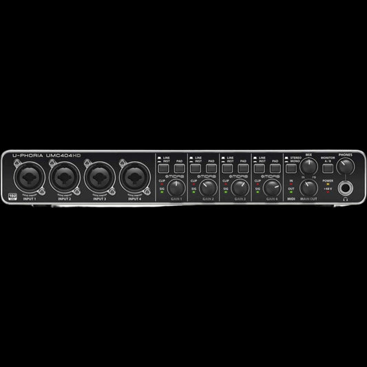 U-PHORIA UMC404HD - USB 2.0 Audio/Midi Interface