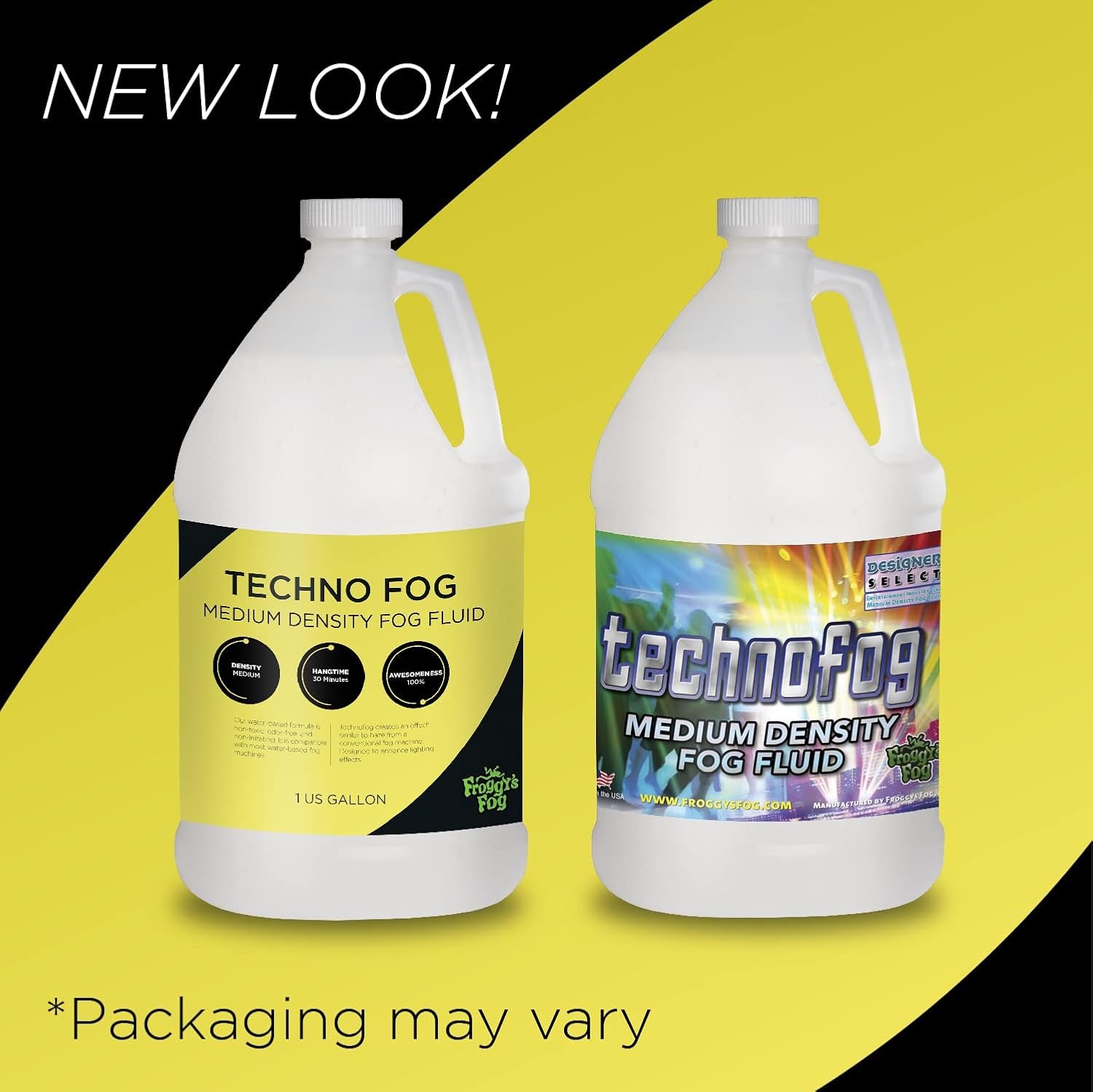 Techno Fog Fluid, Premium Quality Fog Juice for DJ, Party, and Club Venues and Photography, 1 Gallon