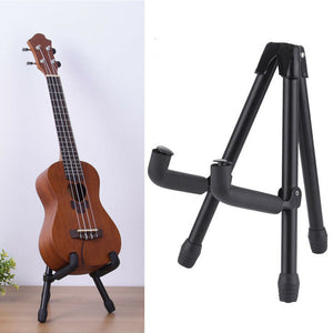 Soporte Para Guitarra Eléctrica Acústica Plegable Marco a Soporte Para Bajo Brazos Acolchados Antideslizante