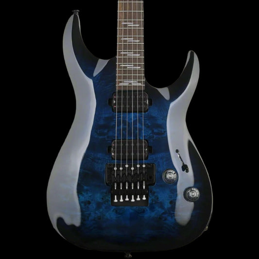 Omen Elite-6 FR Electric Guitar - See Thru Blue Burst