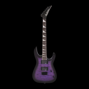 Jackson JS Series Dinky Arch Top Guitar Transparent Purple Burst with Case