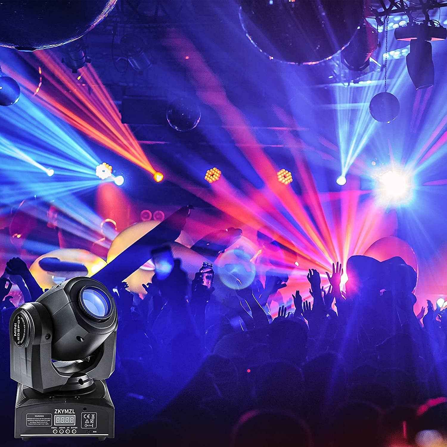 Moving Spotlight Projector 30W LED 15 Colors