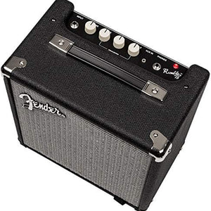 Rumble 15 Bass Combo Amplifier Bundle with Instrument Cable and Austin Bazaar Instructional DVD