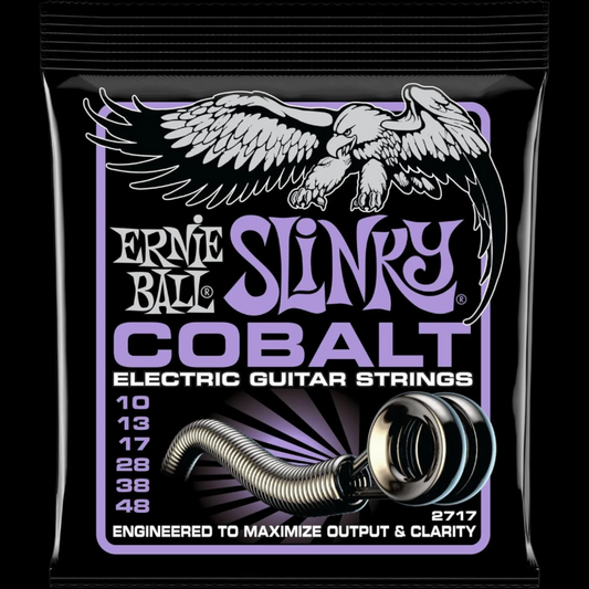 Ernie Ball Ultra Slinky Cobalt Electric Guitar Strings (10-48 Gauge)