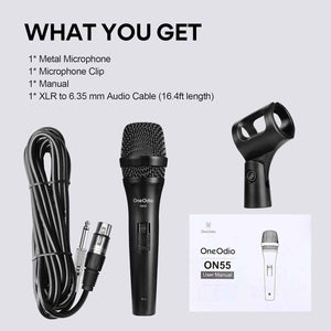 ON55 Wired Microphone 16.4Ft XLR