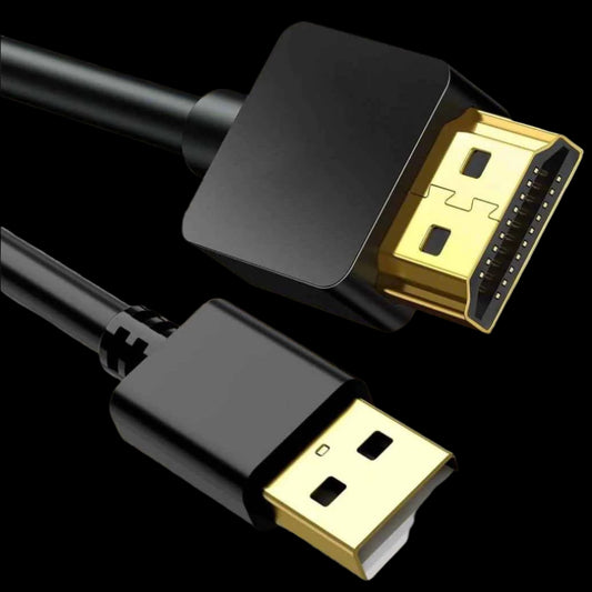 USB Male to HDMI Male Adapter Cable, 6.6 Ft