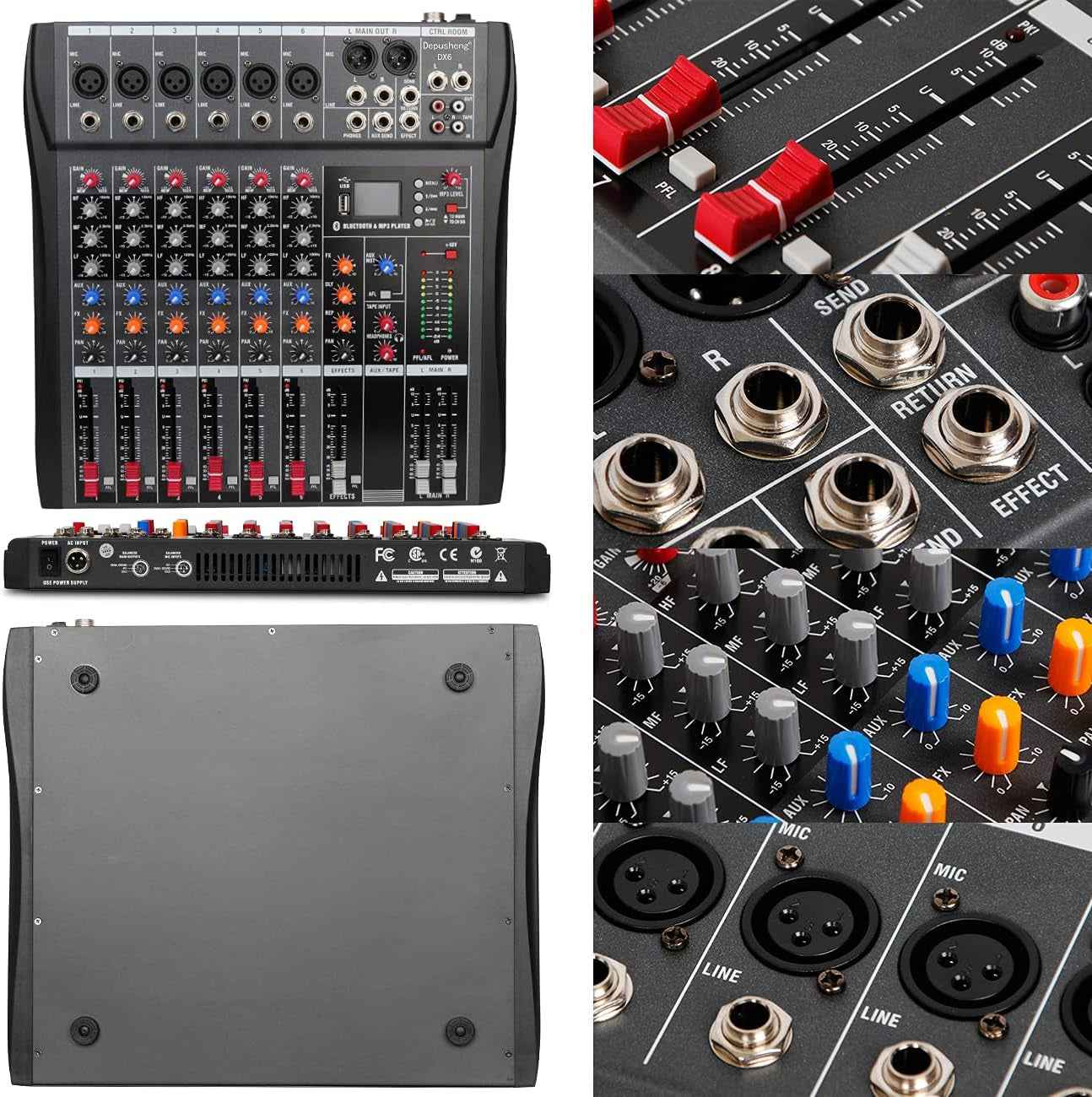 DX6 6-Channel Mixer