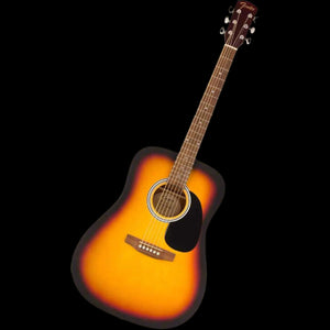 Fender Dreadnought 6 String Acoustic Guitar FA-25 (Sunburst)