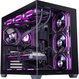 Darkness Dragon Gaming Pc,Intel Core I9 13900KF 5.8 Ghz,Geforce RTX 4070 Super 12GB Desktop Computer,2Tb Nvme SSD,64GB DDR5 6000Mhz, Liquid Cooled Prebuilt,800W Psu,Windows 11 Home & Powered Gamer PC