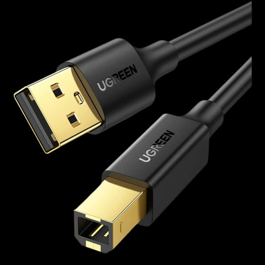 5Ft USB a to B Printer Cable - High-Speed for HP, Canon, Brother, Samsung, Dell, Epson, Lexmark, Xerox, and More