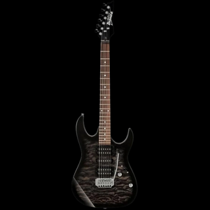 Ibanez GIO GRX70QA (Transparent Black Sunburst)