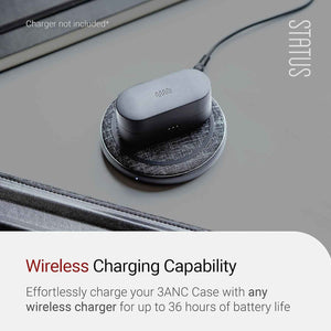 Audio between 3ANC Wireless Earbuds (Onyx)