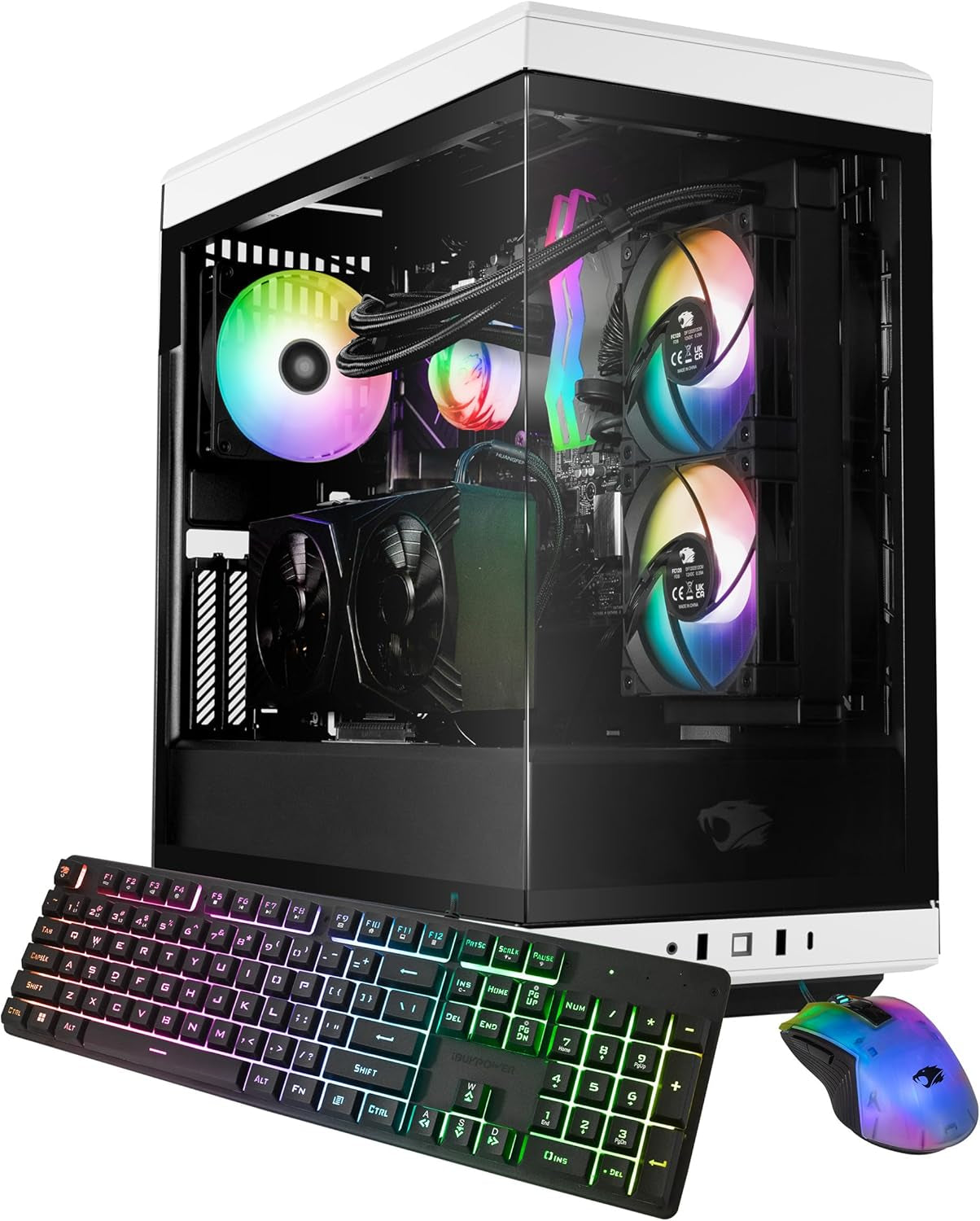 Y60 Black Gaming PC Computer Desktop Y60BA9N47TS03 (AMD Ryzen 9 7900X CPU, NVIDIA Geforce RTX 4070 Ti Super 16GB GPU, 32GB DDR5 RGB 5200Mhz RAM, 2TB Nvme, Wifi Ready, Windows 11 Home)