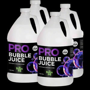 Froggys Fog - Pro Bubble Juice - Professional Bubble Fluid for All Bubble Machines and Bubblers - 4 Gallon Case