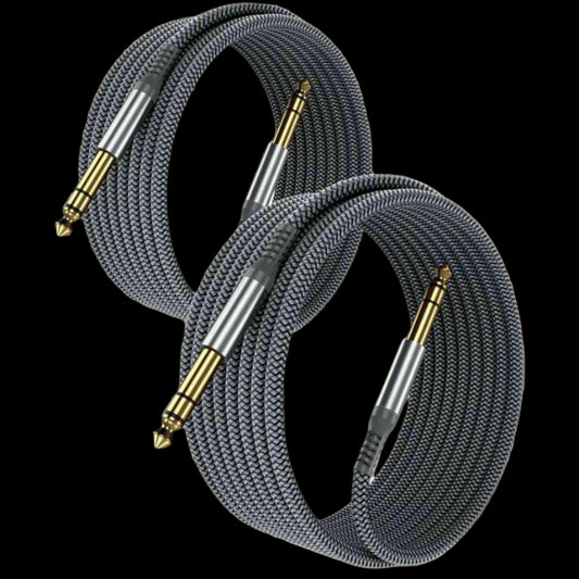 1/4" Cable 20Ft 2-Pack