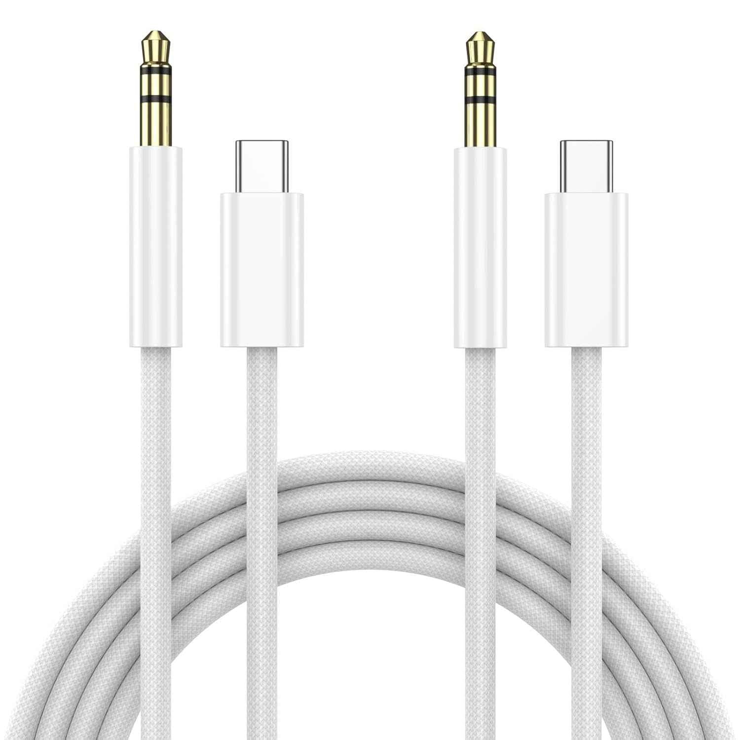 3.5mm to USB C Cable (3.3Ft, 2 Pack)