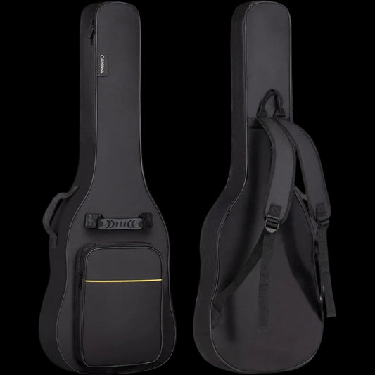 Electric Guitar Bag Gig Bag 6Mm Padding Backpack Padded Soft Guitar Case Black CY0226