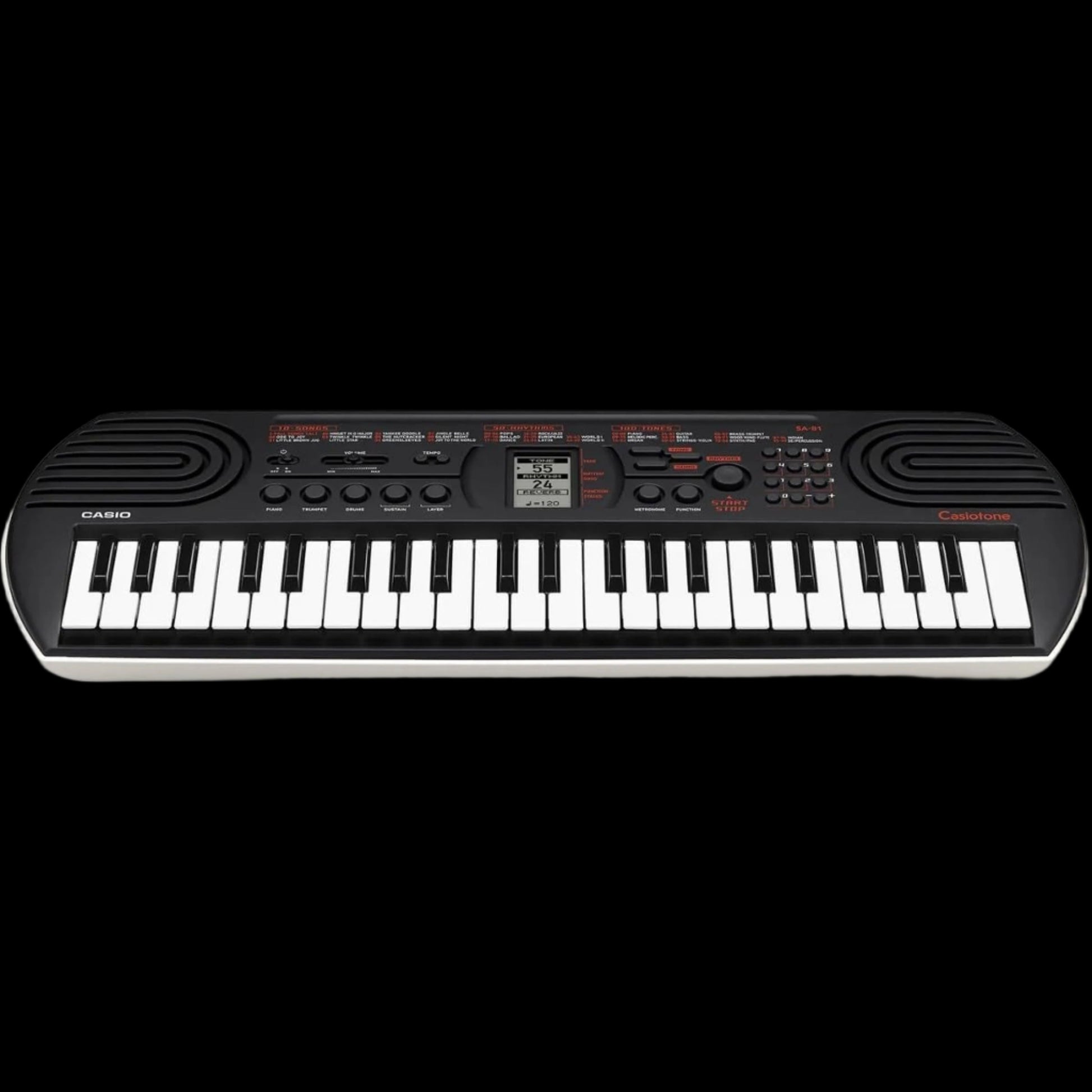 tone SA-81 44-Key Portable Keyboard with Mini Keys