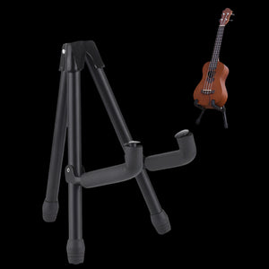 Soporte Para Guitarra Eléctrica Acústica Plegable Marco a Soporte Para Bajo Brazos Acolchados Antideslizante