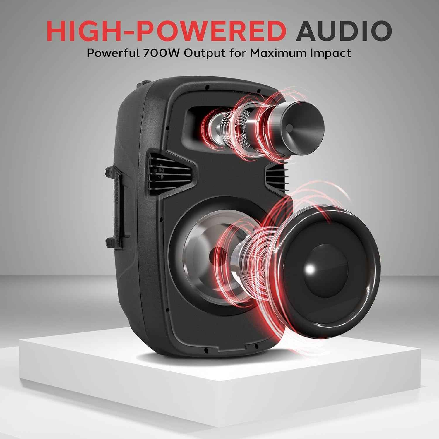 Pro PPHP849KT 700-Watt Active/Passive Dual Speaker System Kit