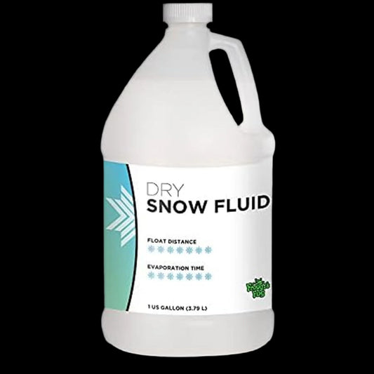 Froggy'S Flakes Snow Machine Fluid, Dry Formula Snow Fluid with 50-75 Feet Float/Drop, 1 Gallon