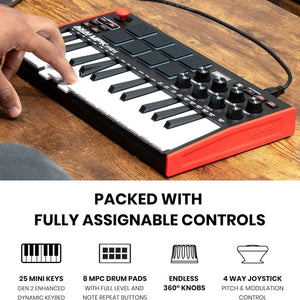 AKAI MPK Mini MK3 25 Key MIDI Controller