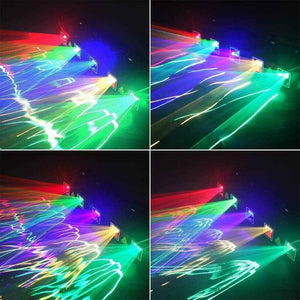 Laser Lights 5 Beam Sound Activated LED Lights