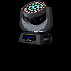 Boudler Pro 36X10W RGBW (4 In1) LED Moving Head Wash Beam Stage Light Spotlight Lamp 14CH DMX512 RGBW for Disco DJ Club Christmas Birthday Wedding Party Stage Light (1)