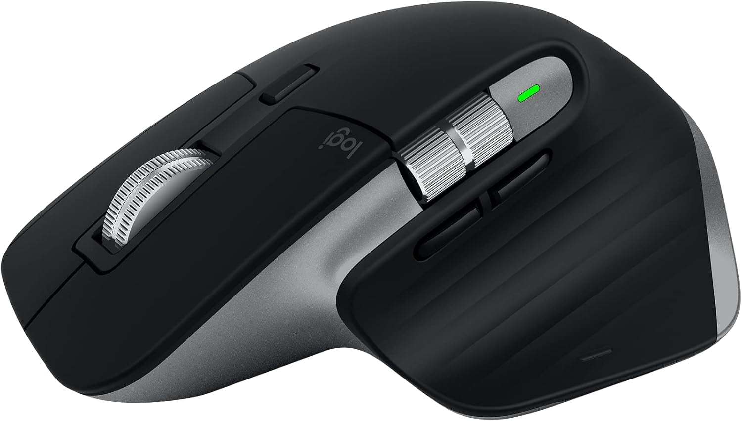 MX Master 3S for Mac - Wireless Bluetooth Mouse with Ultra-Fast Scrolling, Ergo, 8K DPI, Quiet Clicks, Track on Glass, Customization, USB-C, Apple, Ipad - Pale Grey