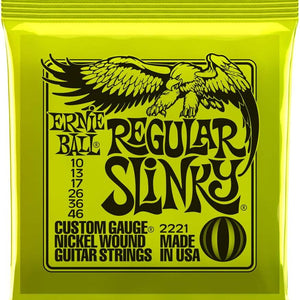 2221 Nickel Regular Slinky Electric Guitar Strings 3 Pack