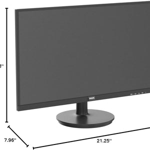 24 Inch Frameless Full HD (1920 X 1080) 100Hz Monitor, VESA, HDMI X1, VGA Port X1, Eye Care, 4 Year Advance Replacement Warranty, 241V8LB