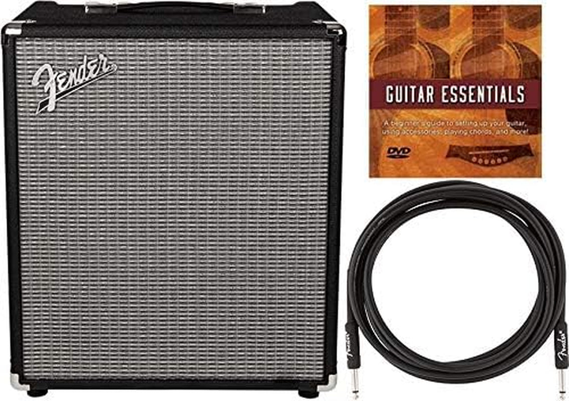 Rumble 100 Bass Combo Amplifier Bundle with Instrument Cable and Austin Bazaar Instructional DVD