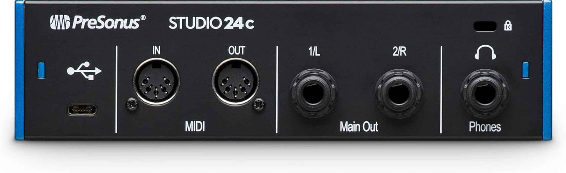 Studio 24C 2X2, 192 Khz, USB Audio Interface with Studio One Artist and Ableton Live Lite DAW Recording Software