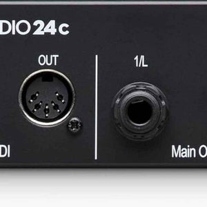 Studio 24C 2X2, 192 Khz, USB Audio Interface with Studio One Artist and Ableton Live Lite DAW Recording Software