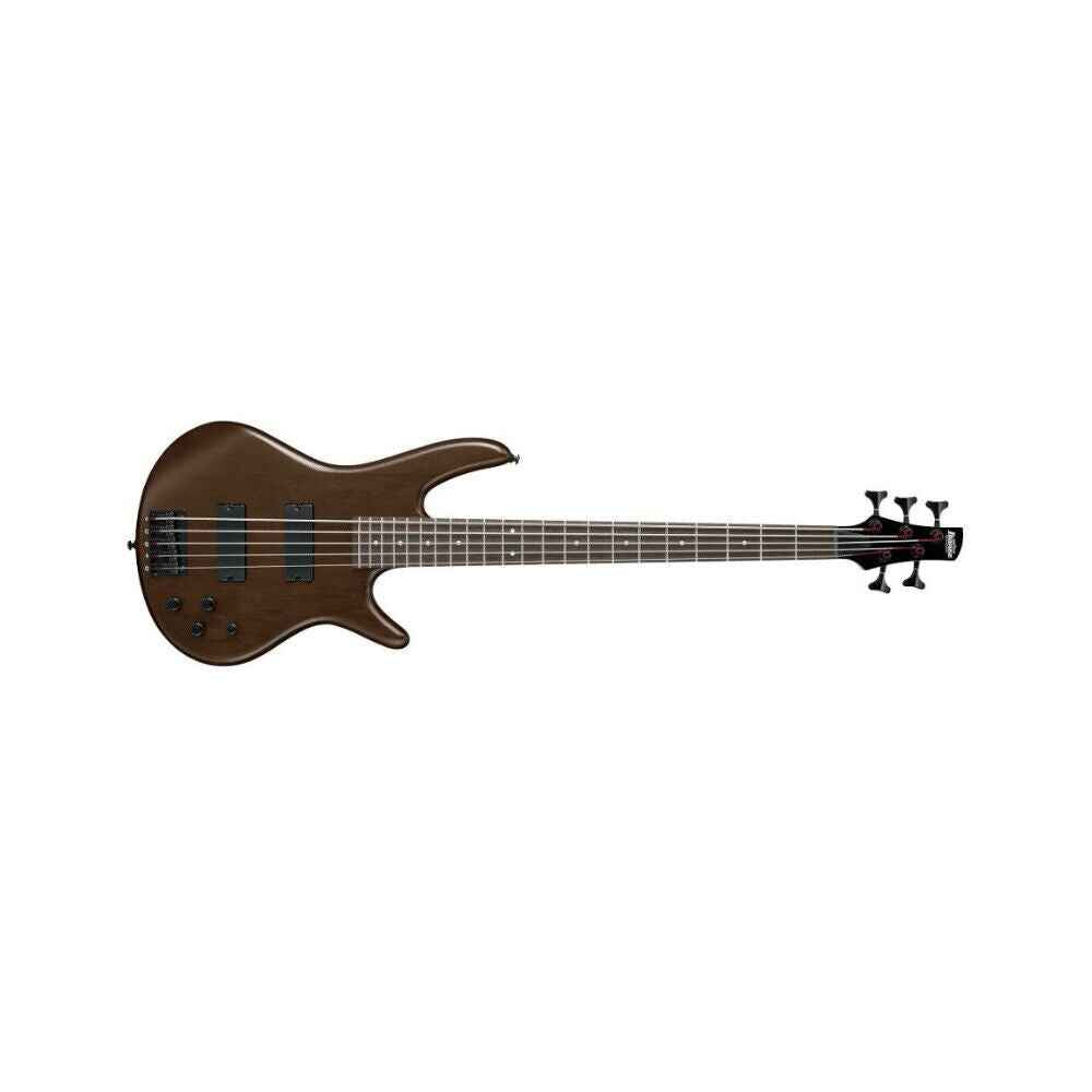 Ibanez GSR205B 5-String Electric Bass Guitar (Right-Hand, Walnut Flat) Grade A