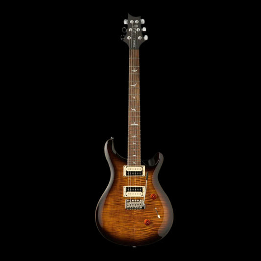 PRS Paul Reed Smith SE Custom 24 107993 BG Electric Black Gold Sunburst Guitar