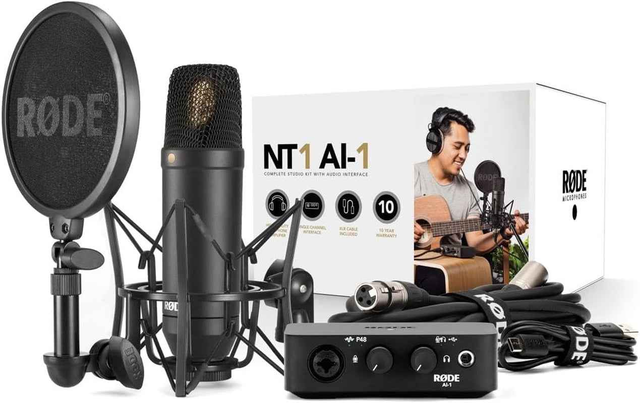 Complete Studio Kit with the NT1 and Ai-1, Black