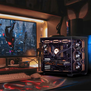 Darkness Dragon Gaming Pc,Intel Core I9 13900KF 5.8 Ghz,Geforce RTX 4070 Super 12GB Desktop Computer,2Tb Nvme SSD,64GB DDR5 6000Mhz, Liquid Cooled Prebuilt,800W Psu,Windows 11 Home & Powered Gamer PC