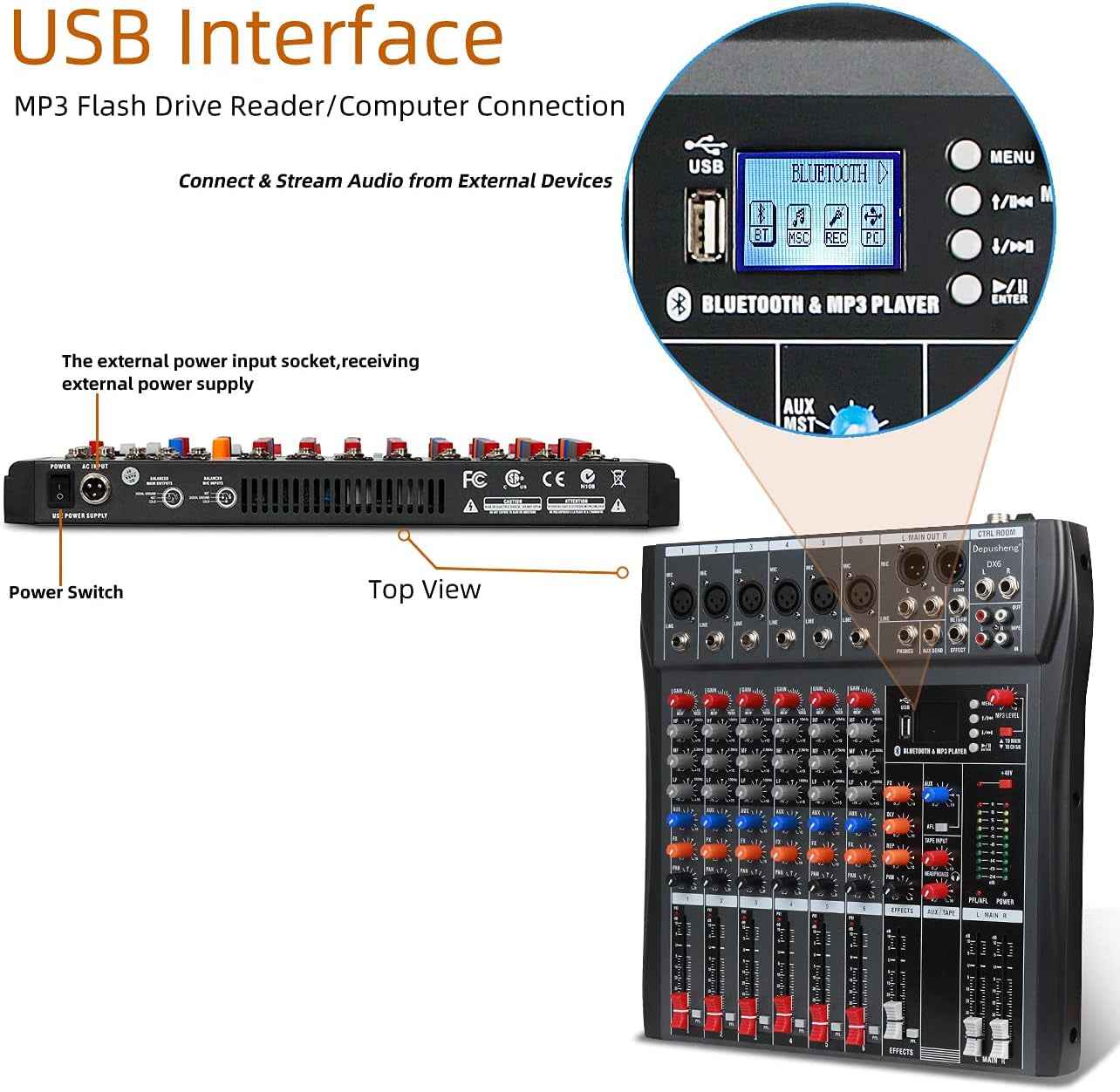 DX6 6-Channel Mixer