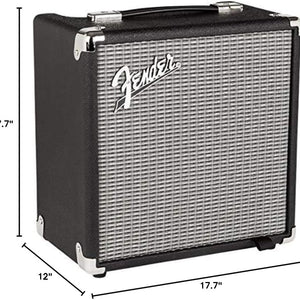 Rumble 15 Bass Combo Amplifier Bundle with Instrument Cable and Austin Bazaar Instructional DVD