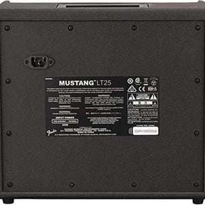 Mustang LT25 Guitar Combo Amplifier Bundle with Cable and Austin Bazaar Exclusive 12-Pack Picks